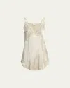 Isabel Marant Diandra Lace Inset Silk Top
