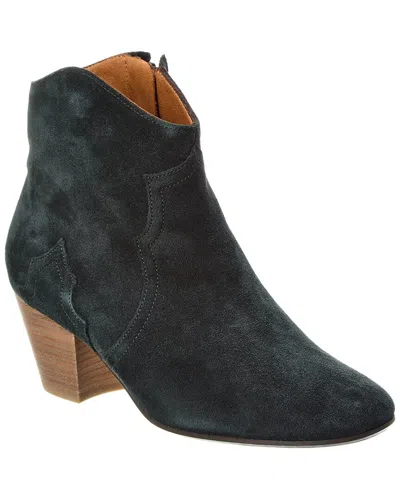 ISABEL MARANT DICKER SUEDE BOOTIE