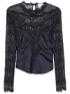 Isabel Marant Diem Blouse In Black