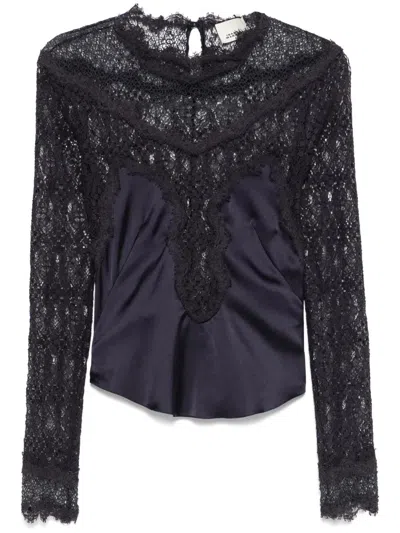 Isabel Marant Diem Top In Black