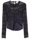 Isabel Marant Long Sleeve Shirt In Blue