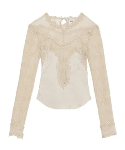 Isabel Marant Diem Top In Neutral