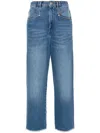 Isabel Marant Dilali Jeans Trousers High-rise In Blue
