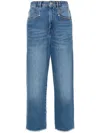 Isabel Marant Dilali Jeans Trousers High-rise In Blue