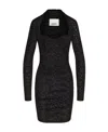 Isabel Marant Dilia Sweetheart Neck Mini Dress In Black