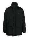 Isabel Marant Padded High-neck Jacket In Black