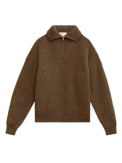 Isabel Marant Dinan Sweater In Brown