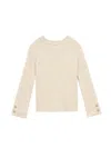 Isabel Marant Dixie Ribbed-knit Jumper In Neutral