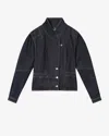 Isabel Marant Dolie Denim Jacket In Blue