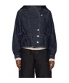 Isabel Marant Dolie Long-sleeved Denim Jacket In Blue