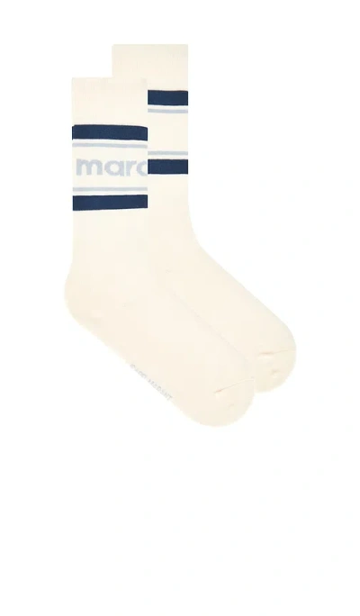 Isabel Marant Dona Socks In White