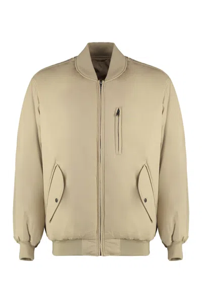 Isabel Marant Donny Padded Bomber Jacket In Beige