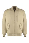 Isabel Marant Donny Padded Bomber Jacket In Beige