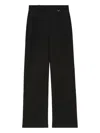 Isabel Marant Donovan Pleated-front Trousers In Black