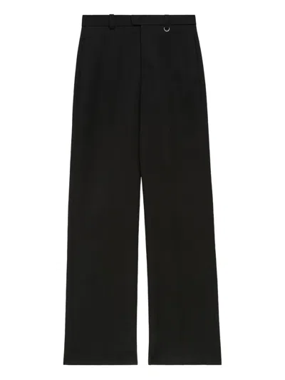 Isabel Marant Donovan Pleated-front Trousers In Black