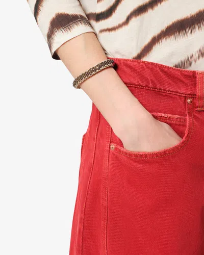 Isabel Marant Doria Bracelet In Red
