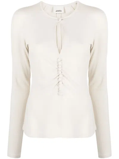 Isabel Marant Dorine Top Clothing In Neutral