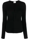 Isabel Marant Black Detail Button Top For Women