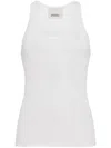 Isabel Marant Dorsia Knitted Tank Top In White