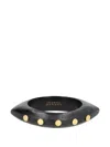 Isabel Marant Layla Logo Detail Bracelet In Black