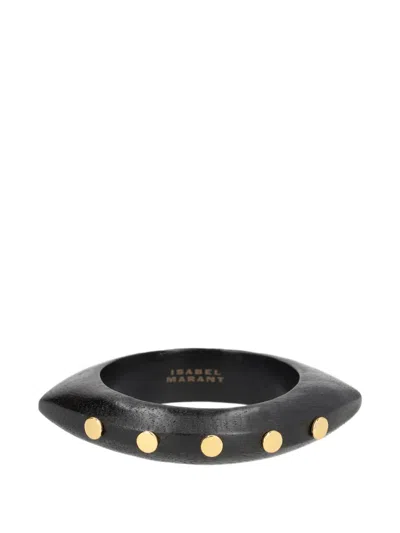 Isabel Marant Dotted Bracelet In Black