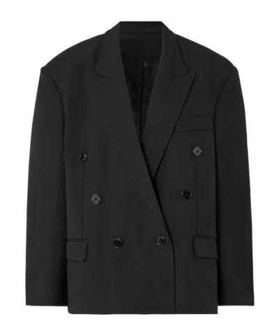 Isabel Marant Double-breasted Blazer In Black