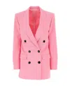 Isabel Marant Women Pink Wool Oversize Nevim Blazer In Pink