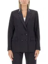 Isabel Marant Double-breasted Jacket In Black