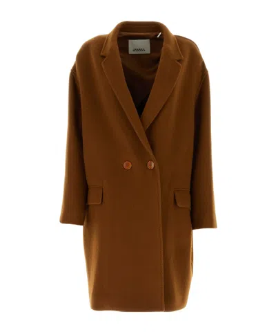 ISABEL MARANT ISABEL MARANT DOUBLE-BREASTED LONG-SLEEVED COAT
