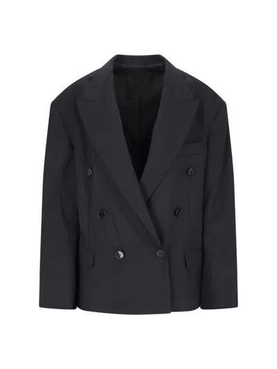 ISABEL MARANT DOUBLE-BREASTED TAILORED BLAZER