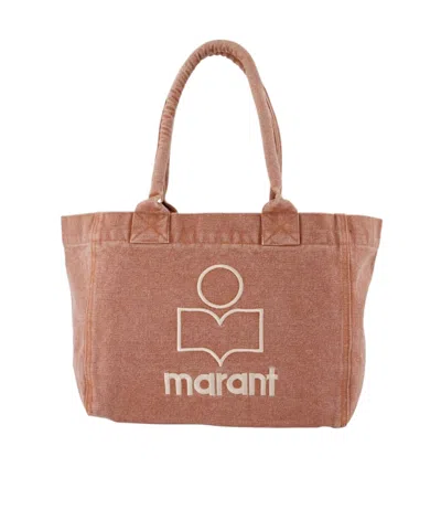 Isabel Marant Double Handle Shoulder Bag In Brown