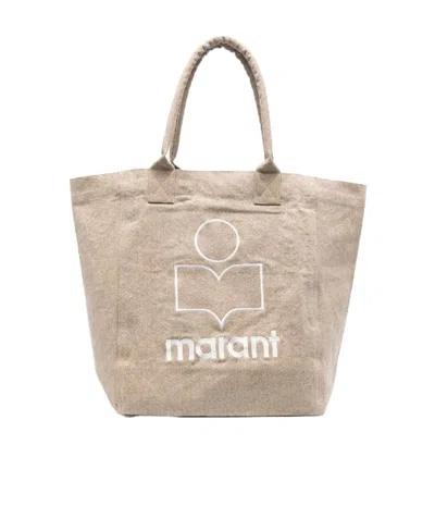 Isabel Marant Double Handle Shoulder Bag In Nude