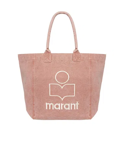 Isabel Marant Double Handle Tote Bag In Pink