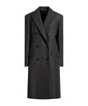 Isabel Marant Double- Wool Coat In Black