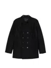 Isabel Marant Double-breasted Coat In Black