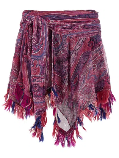 Isabel Marant 'dova' Skirt In Purple