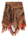 Isabel Marant Dova Printed Cotton Skirt