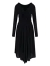 Isabel Marant Knee Length Dress Asymmetric Hem