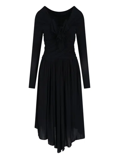 ISABEL MARANT DRAPED MAXI DRESS
