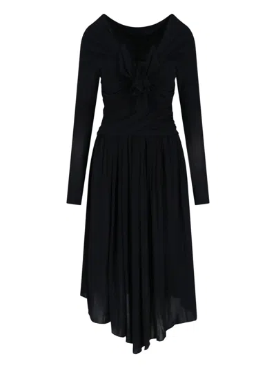 ISABEL MARANT DRAPED MAXI DRESS