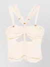 Isabel Marant Draped Ruched Sleeveless Top