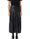 ISABEL MARANT ISABEL MARANT GENEVI FLARED MIDI SKIRT
