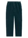 Isabel Marant Drawstring Corduroy Trousers In Blue