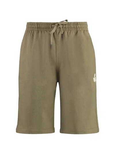 Isabel Marant Marant Adjustable Drawstring Bermuda Shorts For Men In Brown