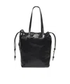 Isabel Marant Drawstring Tote Bag In Black