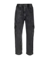 Isabel Marant Drawstring Track Jeans In Black