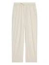 Isabel Marant Drawstring-waist Pocket Pants In Neutral