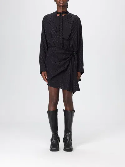 ISABEL MARANT DRESS ISABEL MARANT WOMAN COLOR BLACK,H41762002