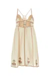 Isabel Marant Bretty Cotton Minidress In Printed