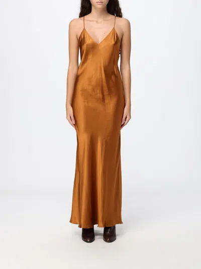 Isabel Marant Nevana Satin Backless Maxi Slip Dress In Multi